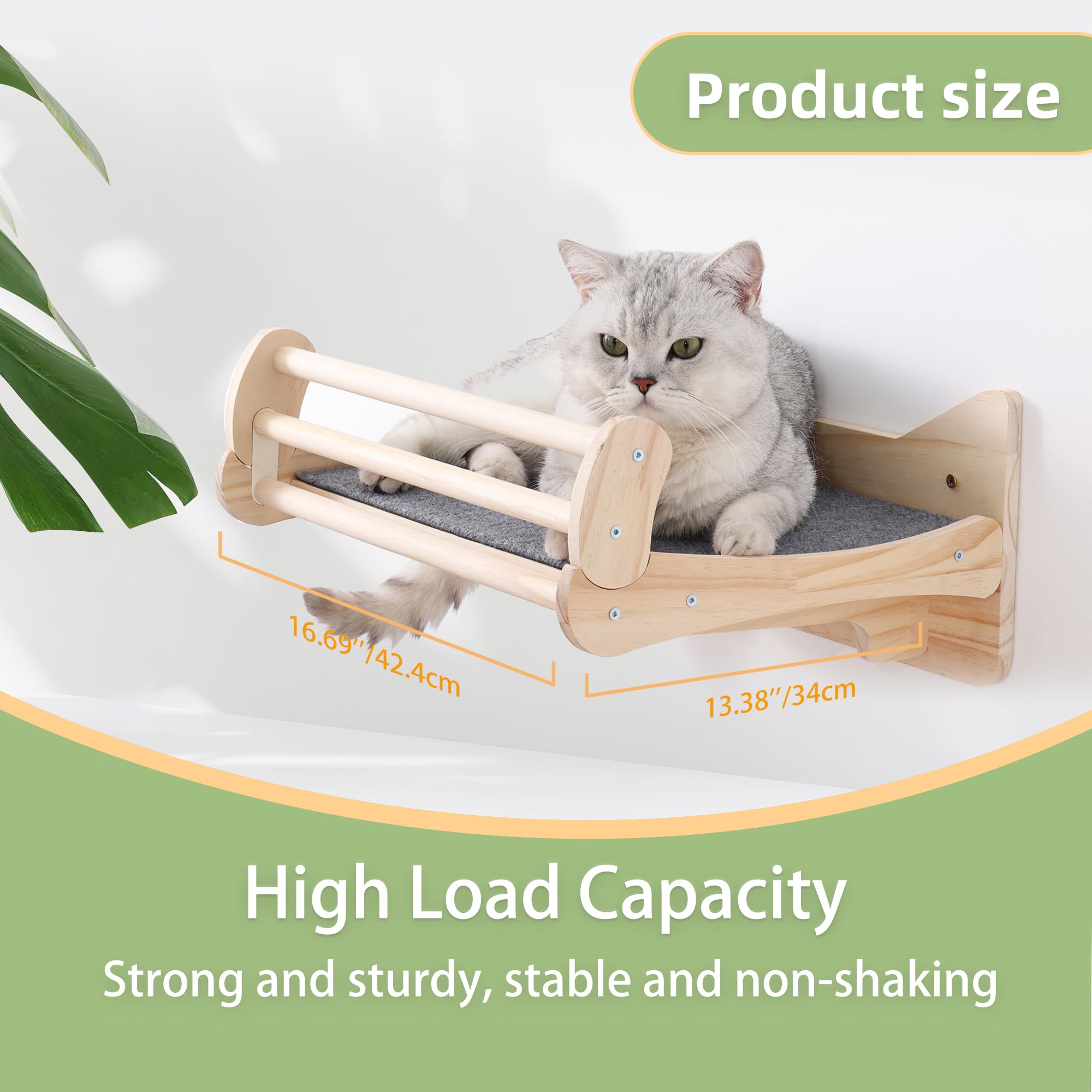 Miuzmore rascador pared gato: área segura para afilar uñas y jugar.