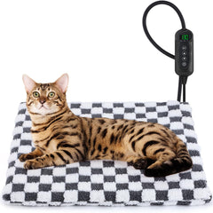 MIXJOY almohadilla caliente para mascotas con 11 niveles de temperatura para calor personalizado.