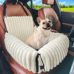 MIXJOY asiento para perros en coche, ideal para viajes con perros pequeños