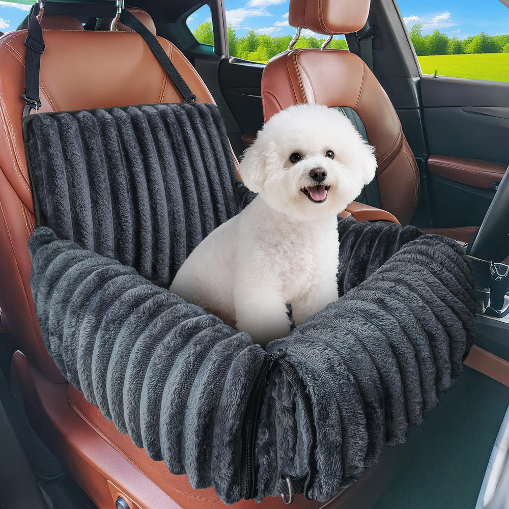 MIXJOY asiento para perros en coche, ideal para viajes de mascotas pequeños