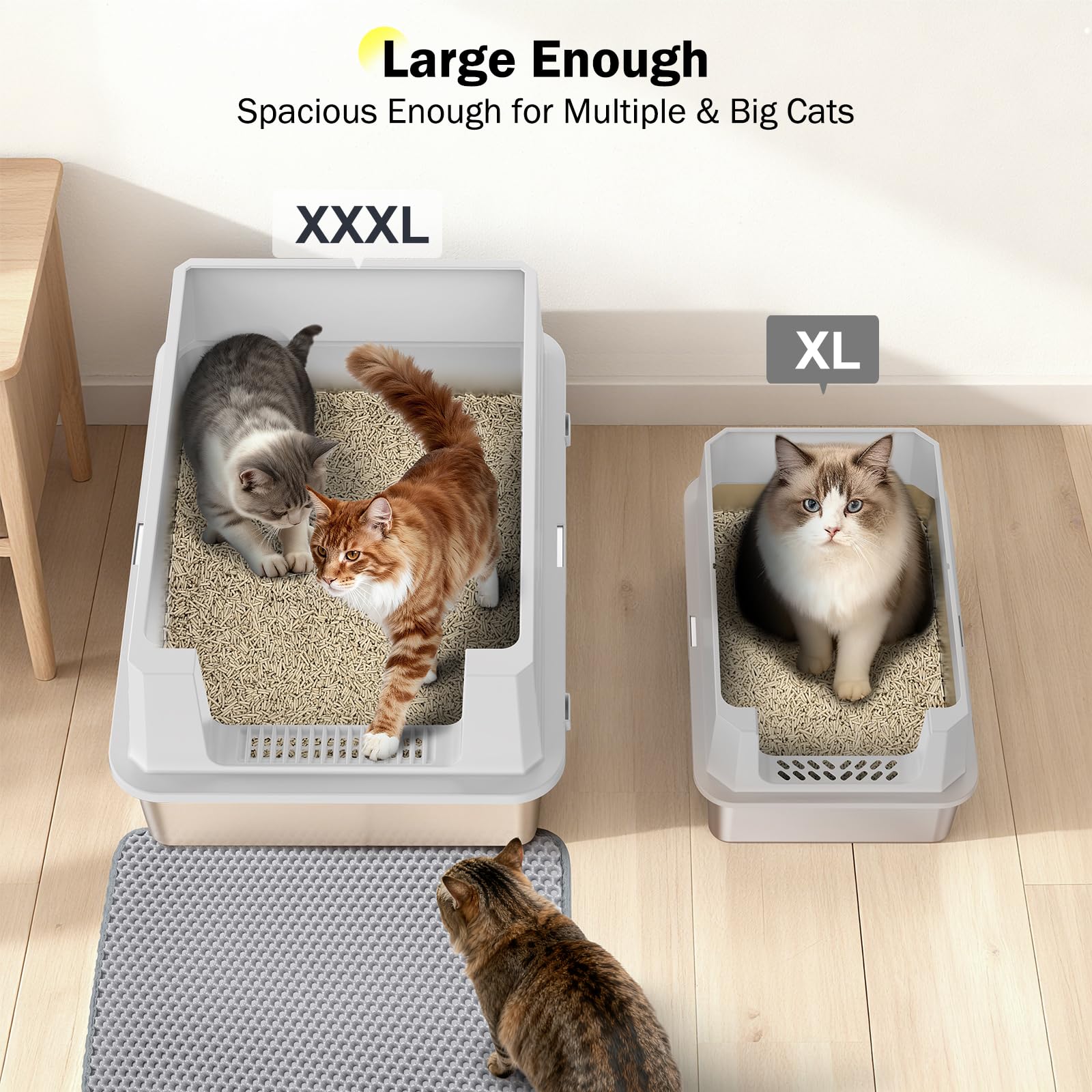 Tapa MIXJOY con cierre seguro para evitar derrames en la limpieza diaria.
