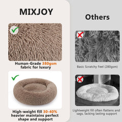 Soporte cómodo para cabeza y cuello en la cama MIXJOY para gatos
