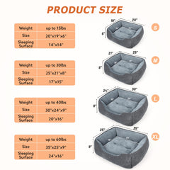 Cama MIXJOY con base antideslizante, segura en cualquier superficie