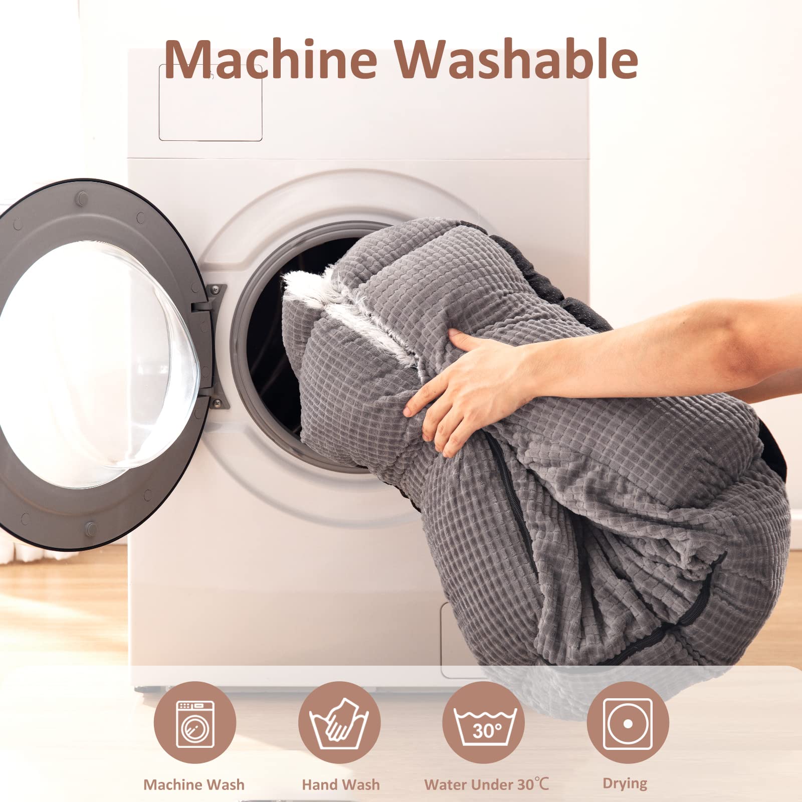 Diseño gris moderno MIXJOY combina con interiores