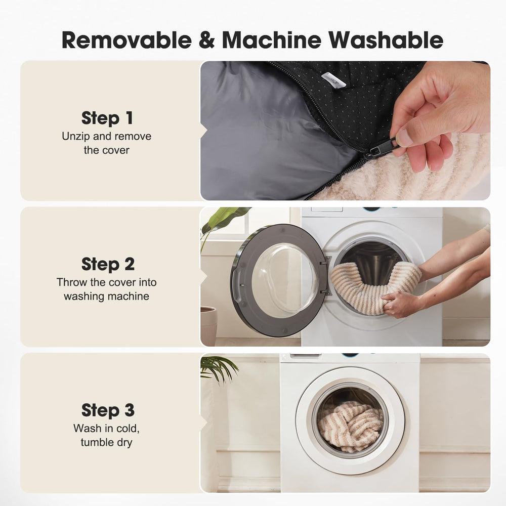 MIXJOY cama para perro pequeño con base antideslizante estable