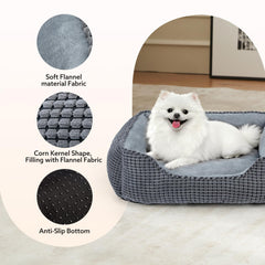 MIXJOY detalle de tela flannel suave para confort nocturno