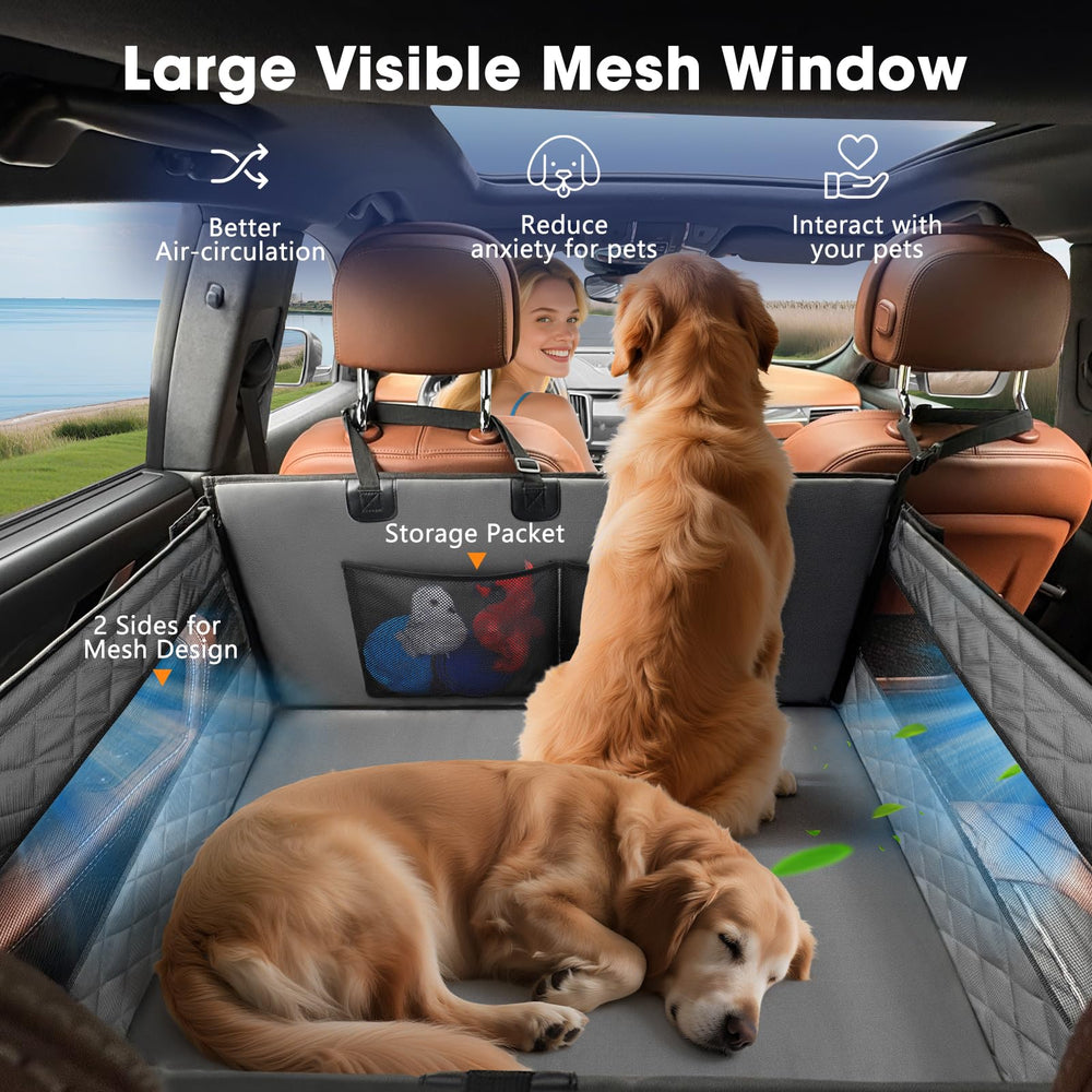 MIXJOY XL: espacio junto a los perros para pasajeros, mejor uso del asiento trasero.