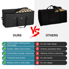 MIYABALA portabilidad-asa-acolchada facilita mover la bolsa entre establos.
