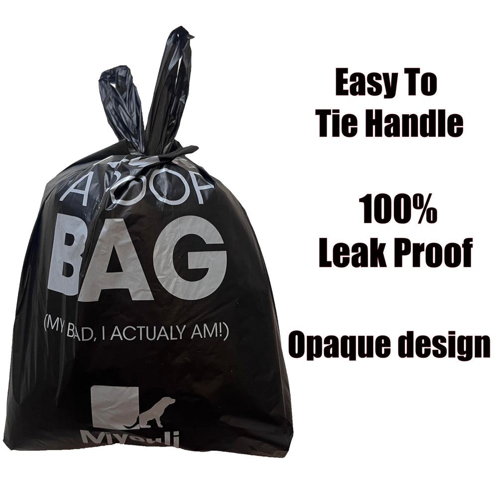 Bolsas hechas de almidón de maíz, respetuosas con el medio ambiente.