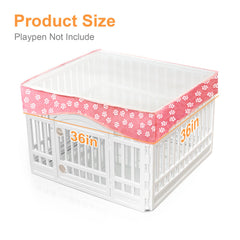 MJFSGYO cobertura impermeable jaula 600D rosa protege contra lluvia y sol
