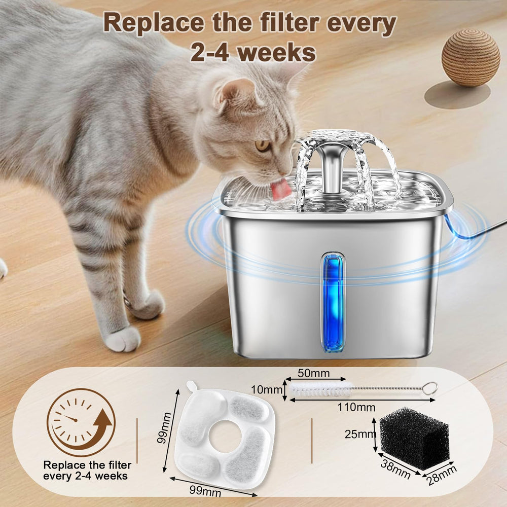 Filtración de 5 etapas: reduce impurezas y mejora el sabor del agua.