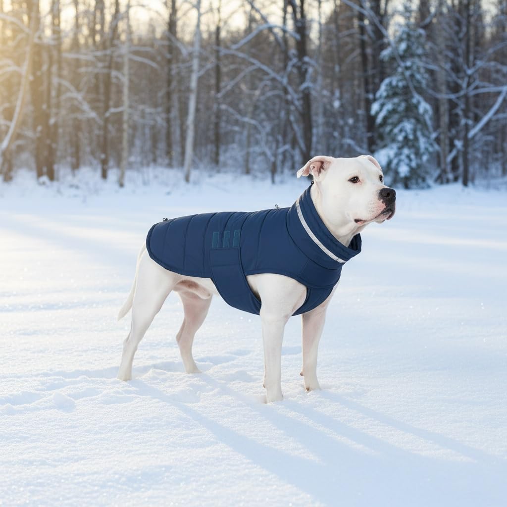 Mklhgty abrigo perro talla L para perros medianos y grandes