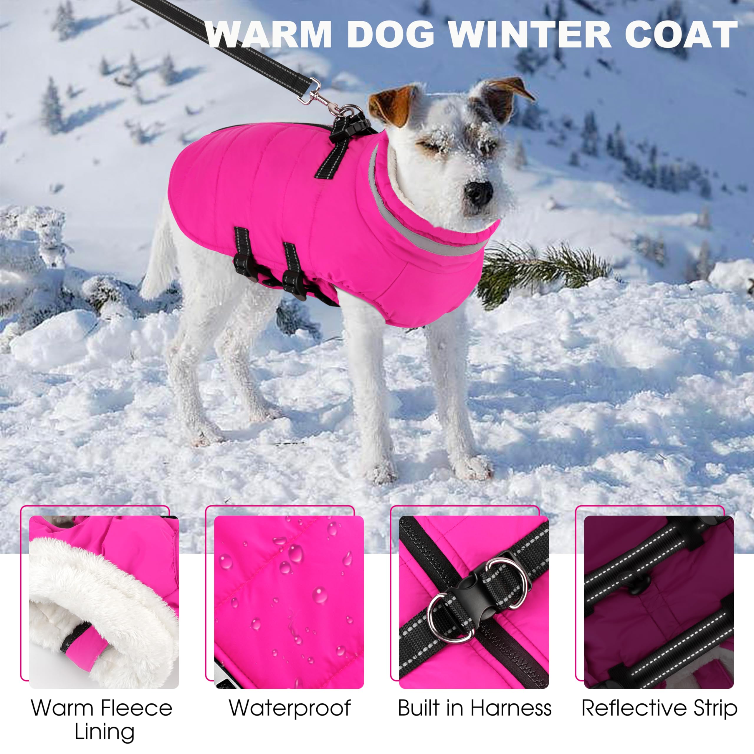 Mklhgty detalle cuello alto ajustable para mayor protección contra viento