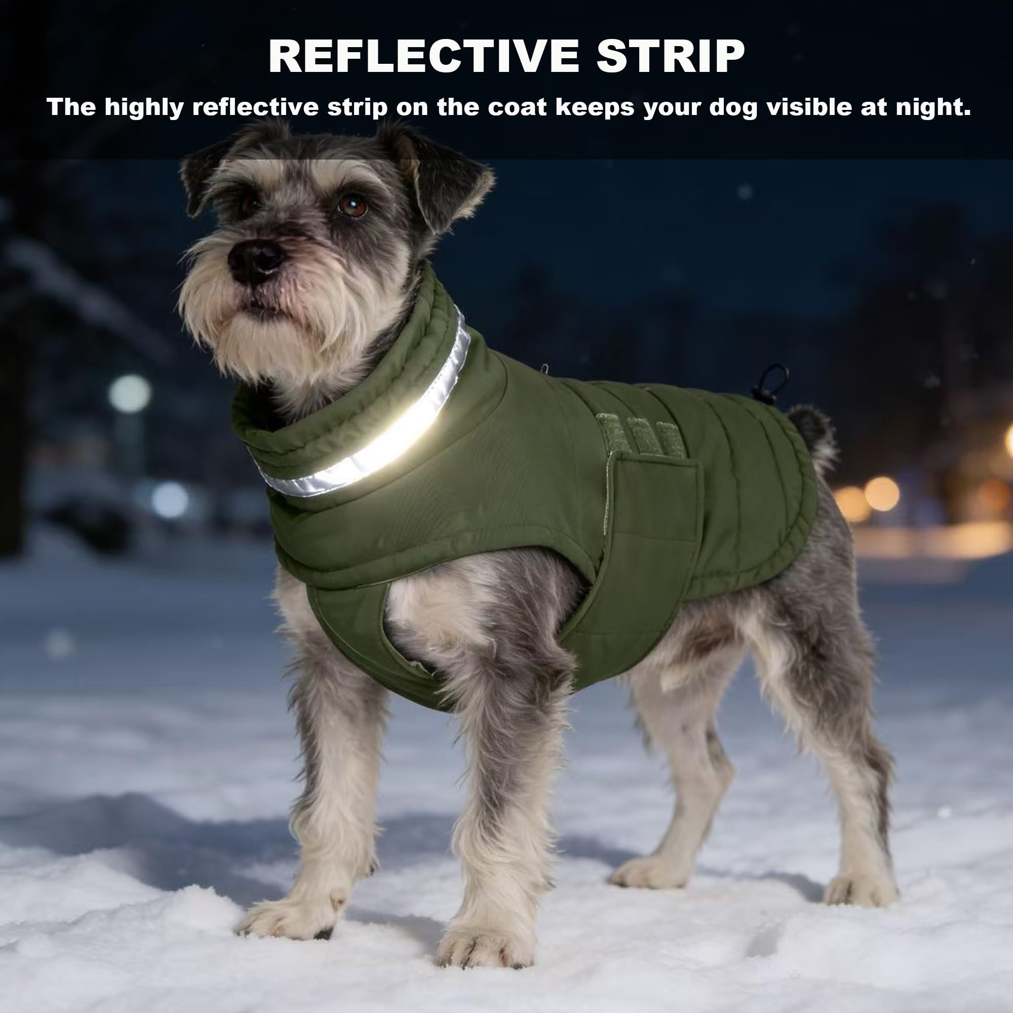 Mklhgty prenda con tiras reflectantes para visibilidad nocturna