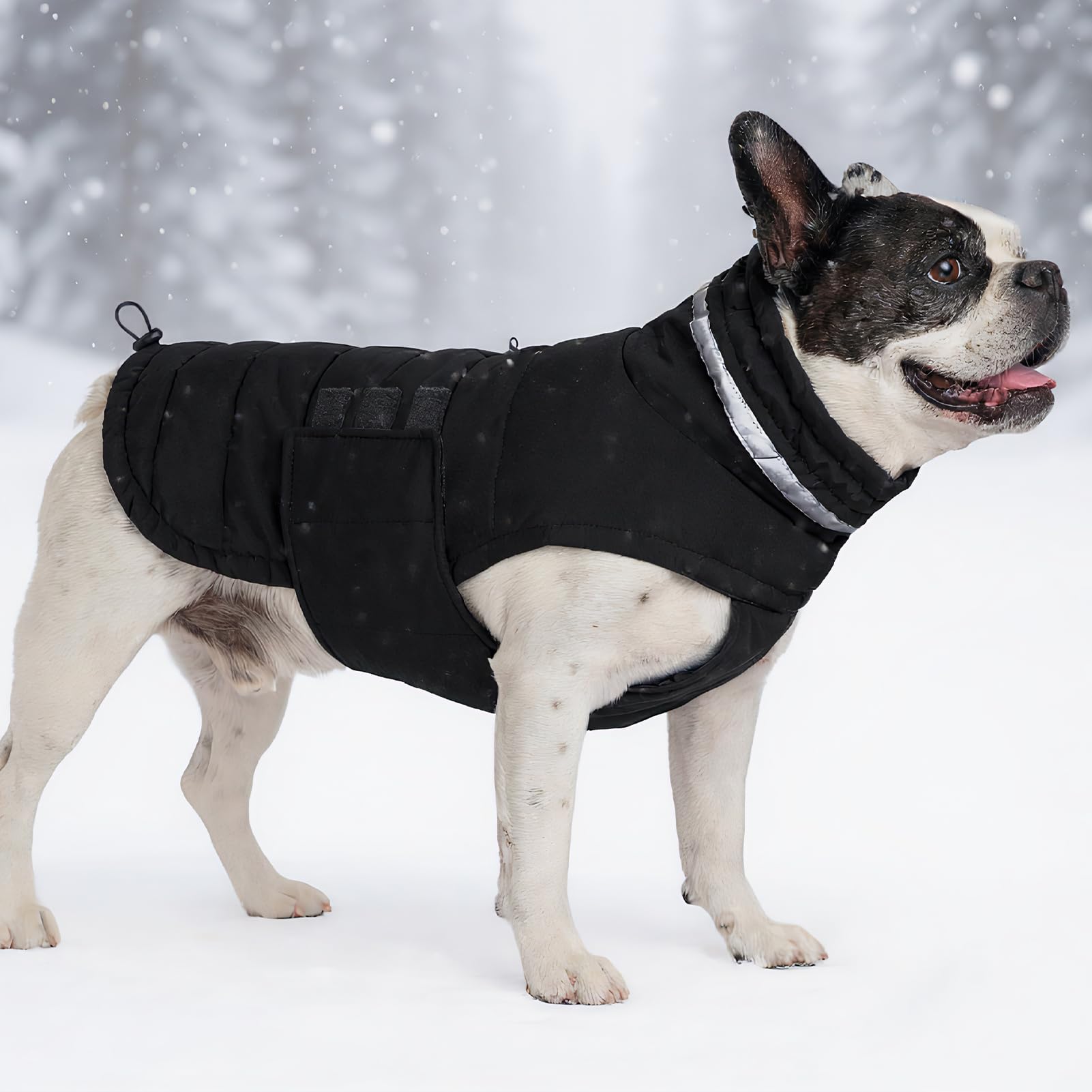 Mklhgty talla ajustable, cómodo para perros medianos y grandes.