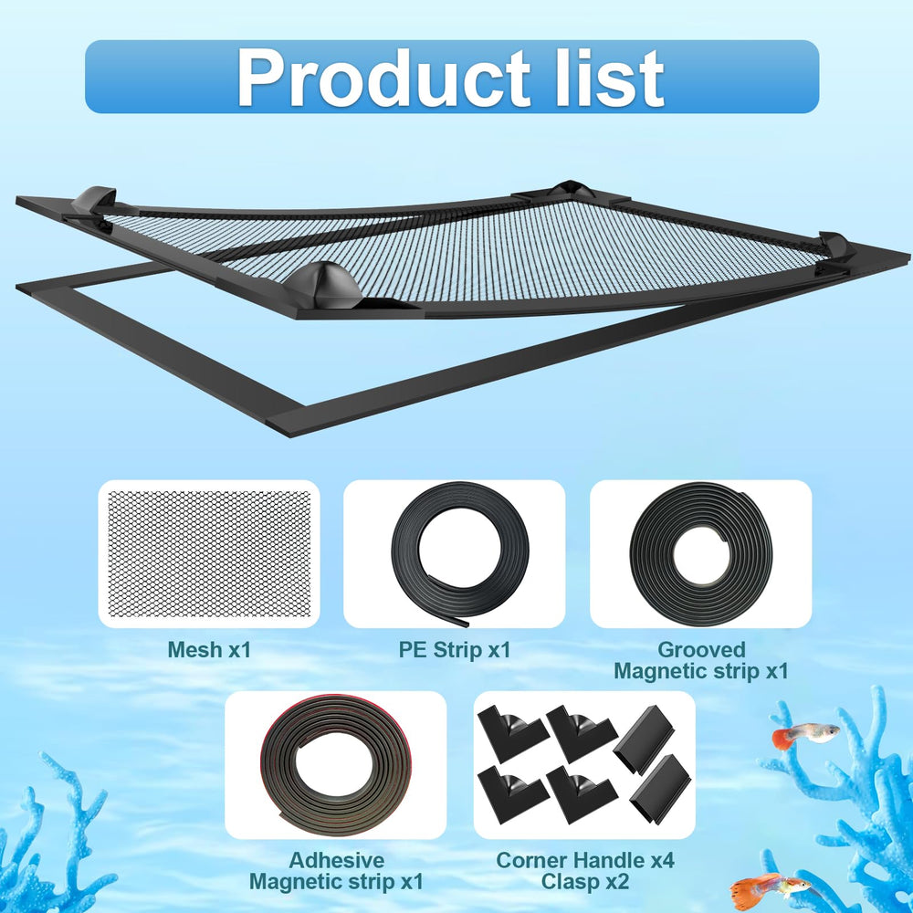 adecuado para tanques de hasta 37 x 18 pulgadas mleju