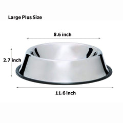 Cuenco Mlife para agua o comida, apto para lavavajillas, fácil limpieza.