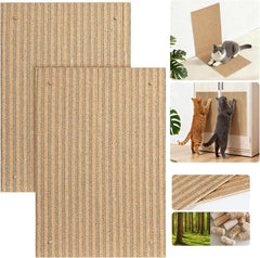 Mocherpion rascador de gato en pared de corcho protege muebles