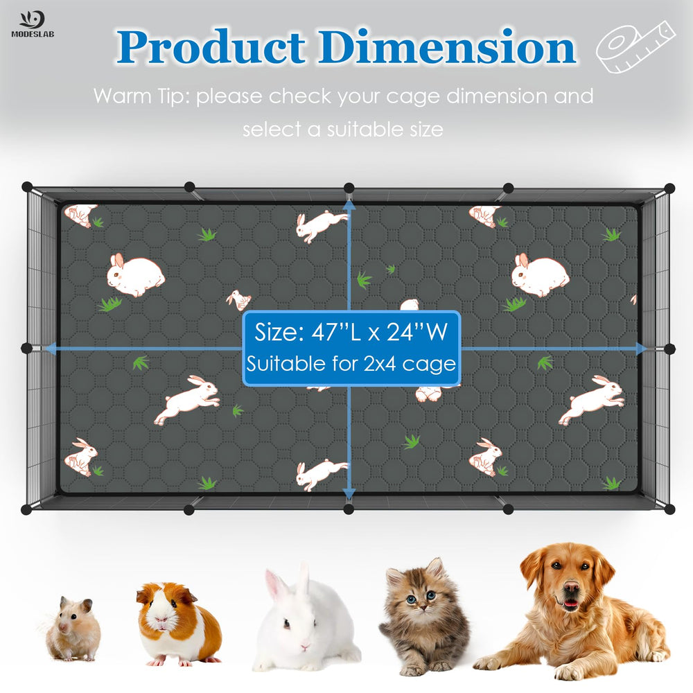 MODESLAB alfombrilla-absorbente-lavable-cobaya: comodidad y limpieza duraderas.