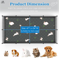 MODESLAB alfombrilla-absorbente-lavable-cobaya: comodidad y limpieza duraderas.