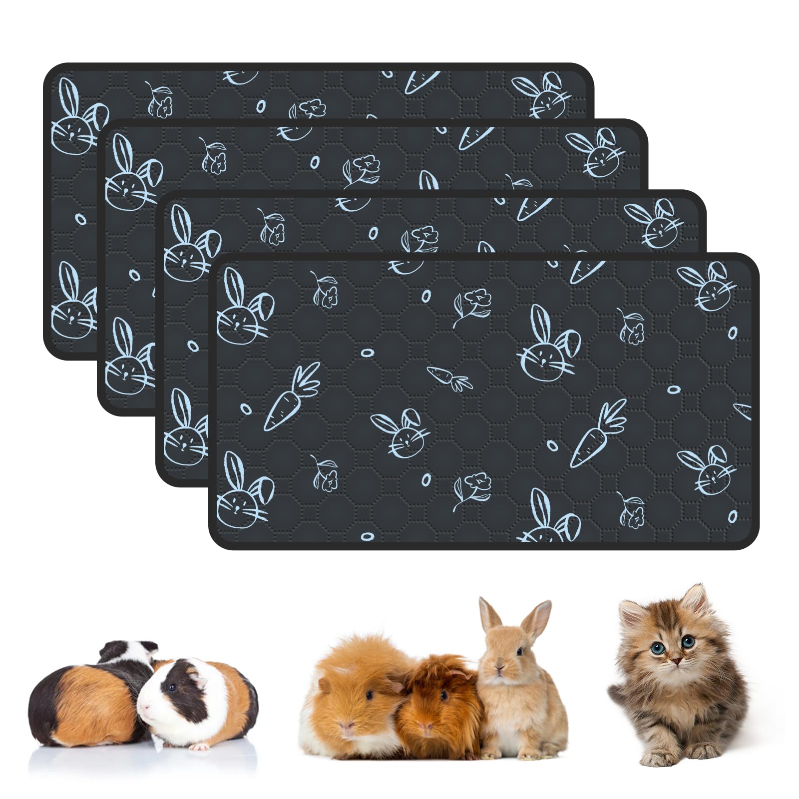 MODESLAB almohadilla para jaula de cobaya, azul marino, confort e higiene garantizados