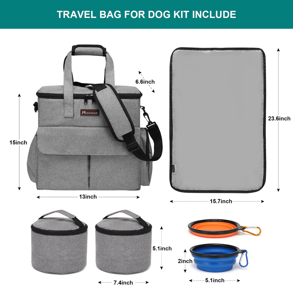Modoker contenedores-alimentos-para-perro para porciones y frescura