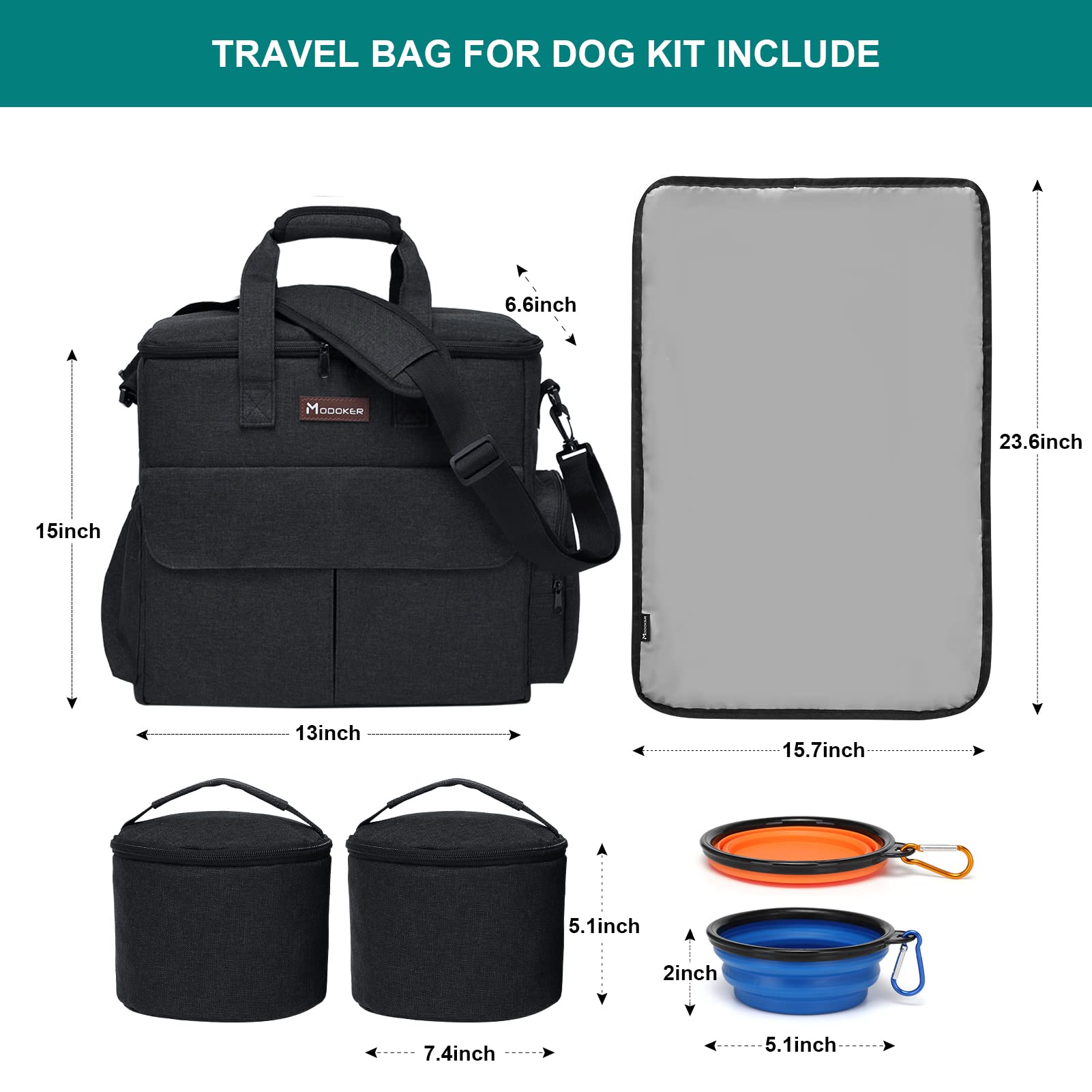 Modoker mantel impermeable para viaje, fácil de limpiar y protector de superficies.