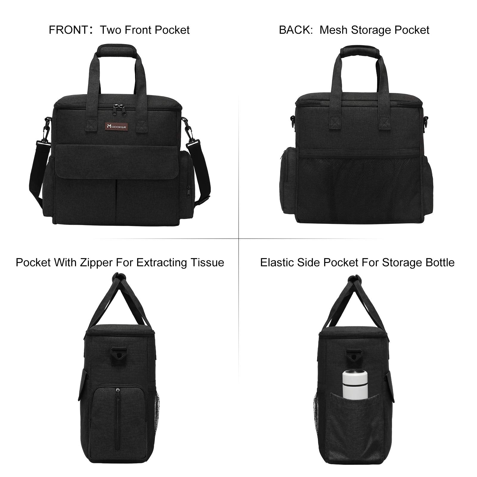 Modoker cuencos plegables para perros, ligeros y aptos para lavavajillas, perfectos para comidas en ruta.