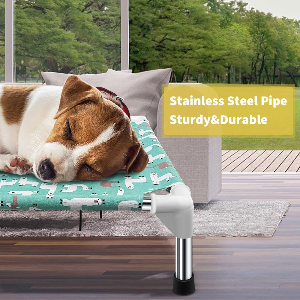 Modorki Cama Perro Estructura Acero Inoxidable: soporte estable y resistente a la corrosión
