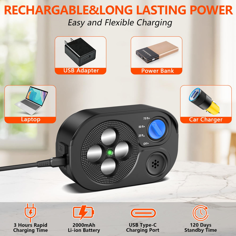 Batería recargable de 2000mAh con carga USB-C en MODUS 2026.