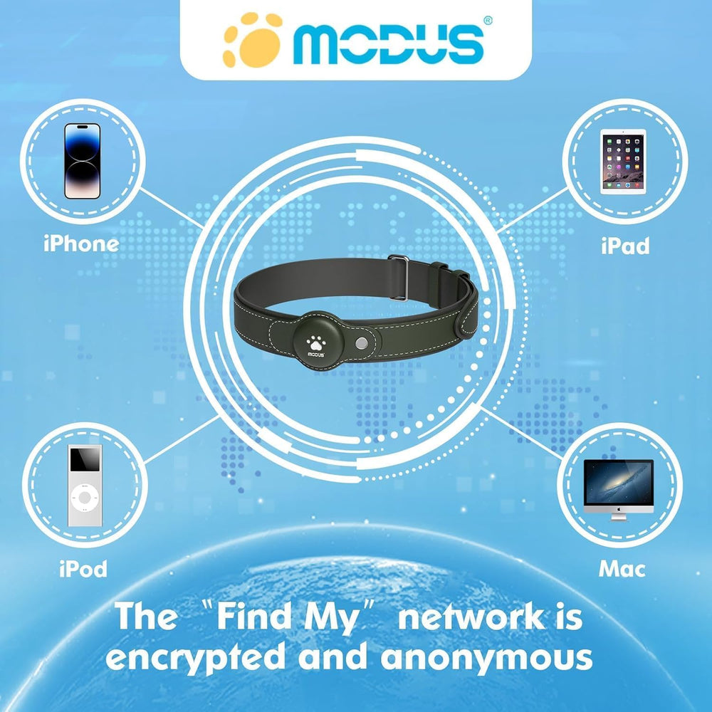MODUS collar cómodo para paseos y exploraciones al aire libre.