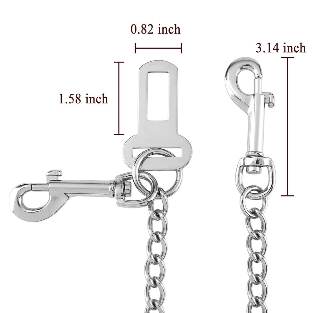 Cinturón para coche Mogoko 41pulgadas, protección para perros grandes.