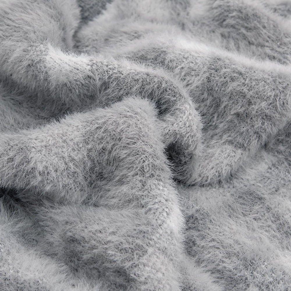 MOIRIG diseño de invierno gris para estilo y confort