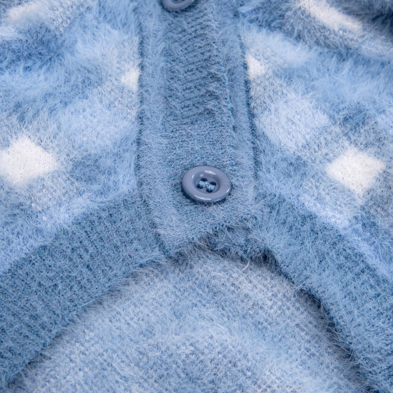 MOIRIG sudadera azul de tejido suave, tacto agradable para uso diario.