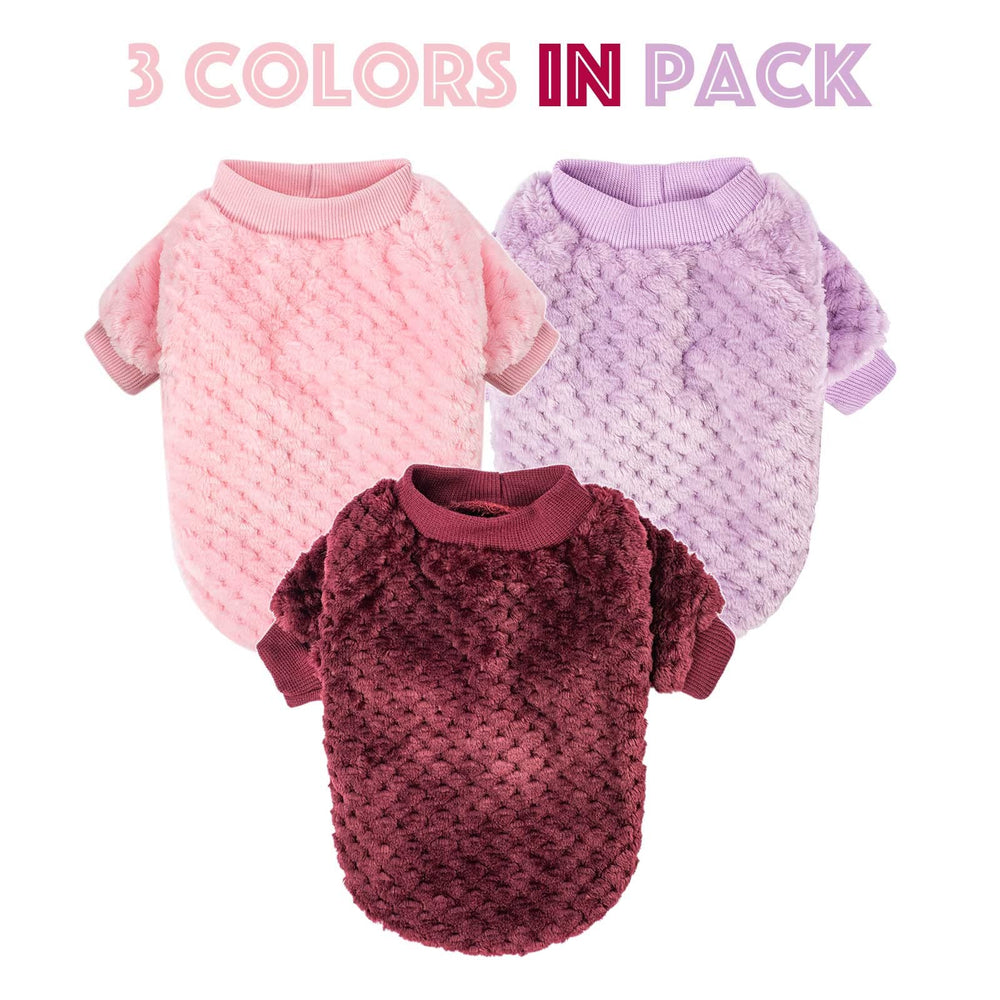 MOIRIG sudadera para perro: diseños multicolores que realzan estilo y comodidad.