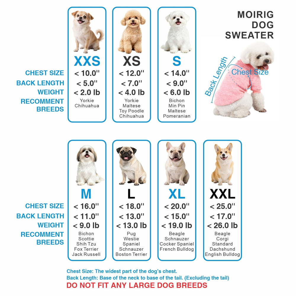 MOIRIG sudadera empaque único, higiene prioritaria para mascotas.