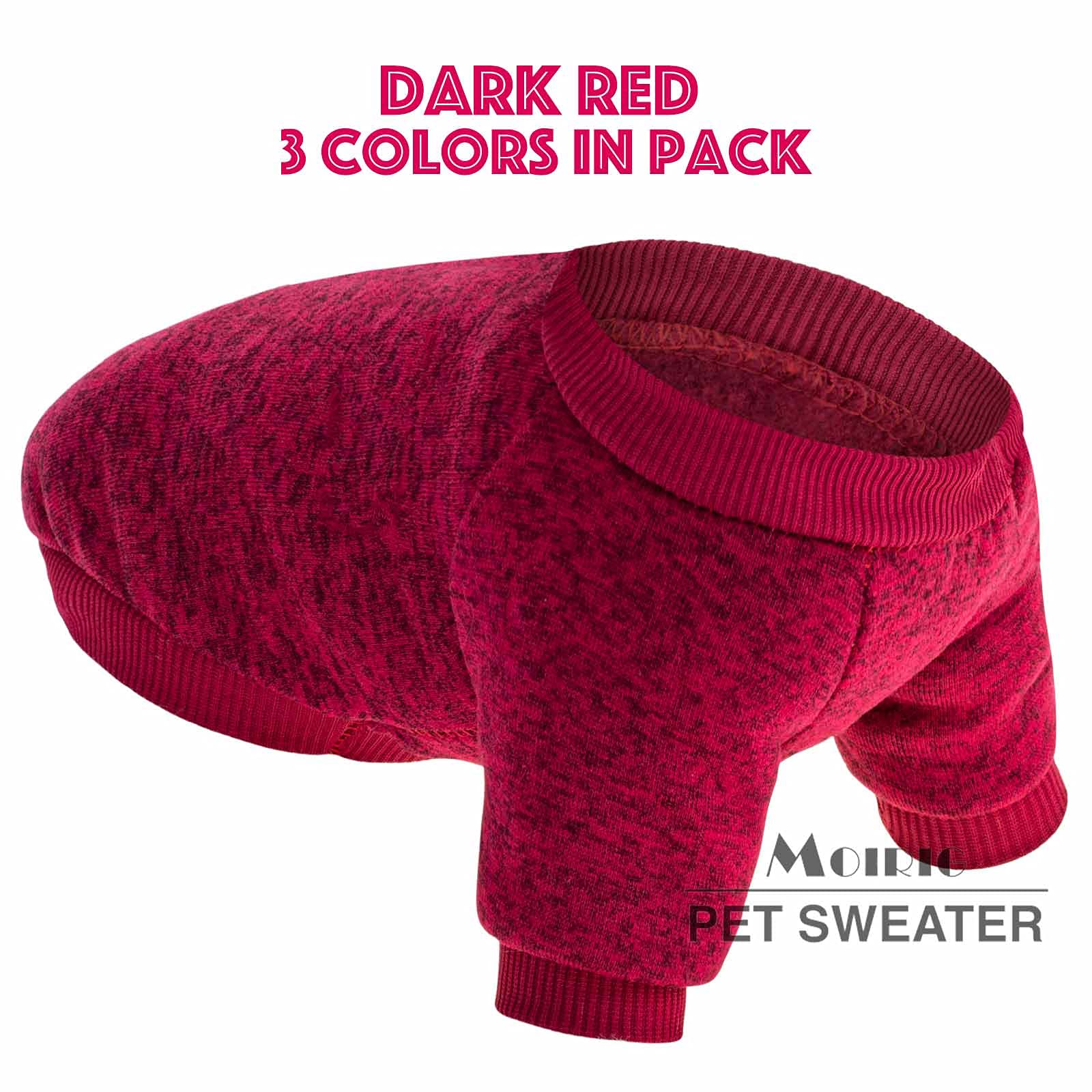 MOIRIG sudadera para perros, material poliester suave y cálido.