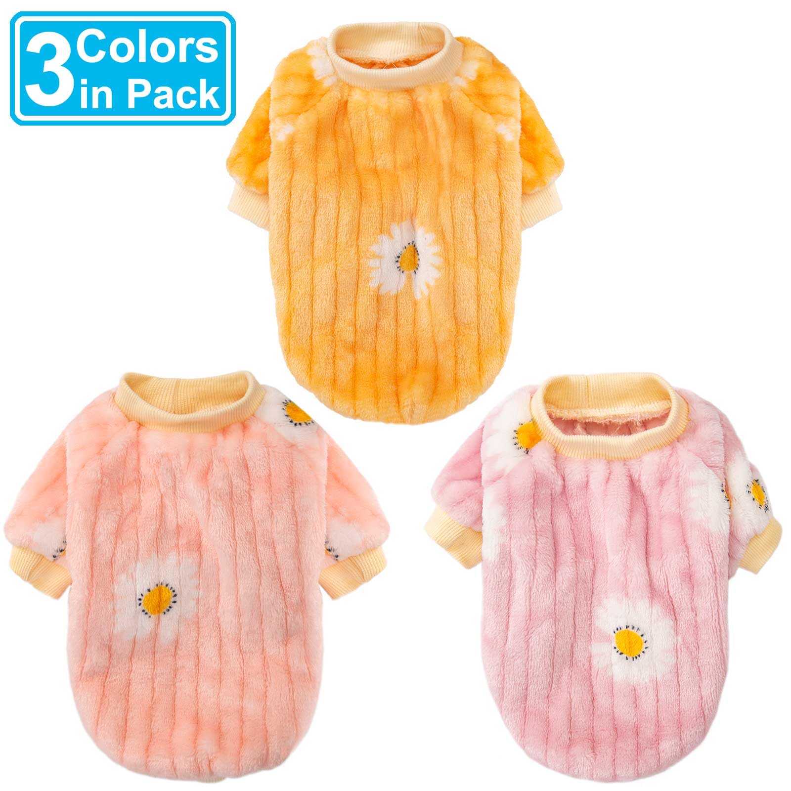 MOIRIG sudadera para perro, vista trasera, diseño alegre para mascotas felices.