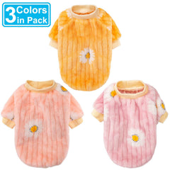 MOIRIG sudadera para perro, vista trasera, diseño alegre para mascotas felices.
