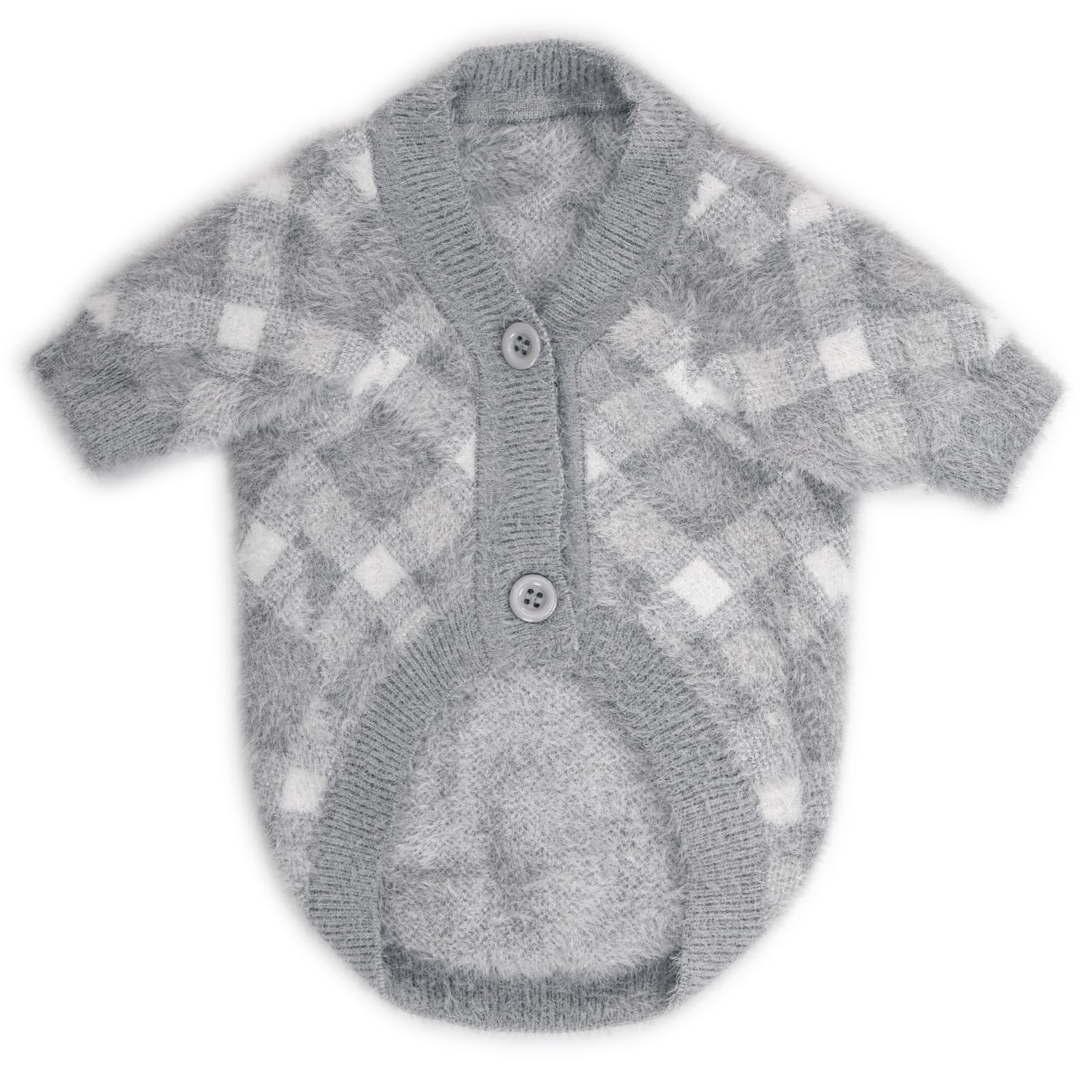 MOIRIG sudadera para perro pequeño, vista trasera para comprobar ajuste y cobertura