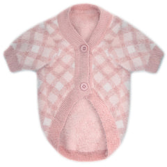 Puños ajustados de la sudadera MOIRIG para perro pequeño rosa