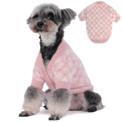 MOIRIG sudadera para perro rosa grande, ideal para paseos fríos.