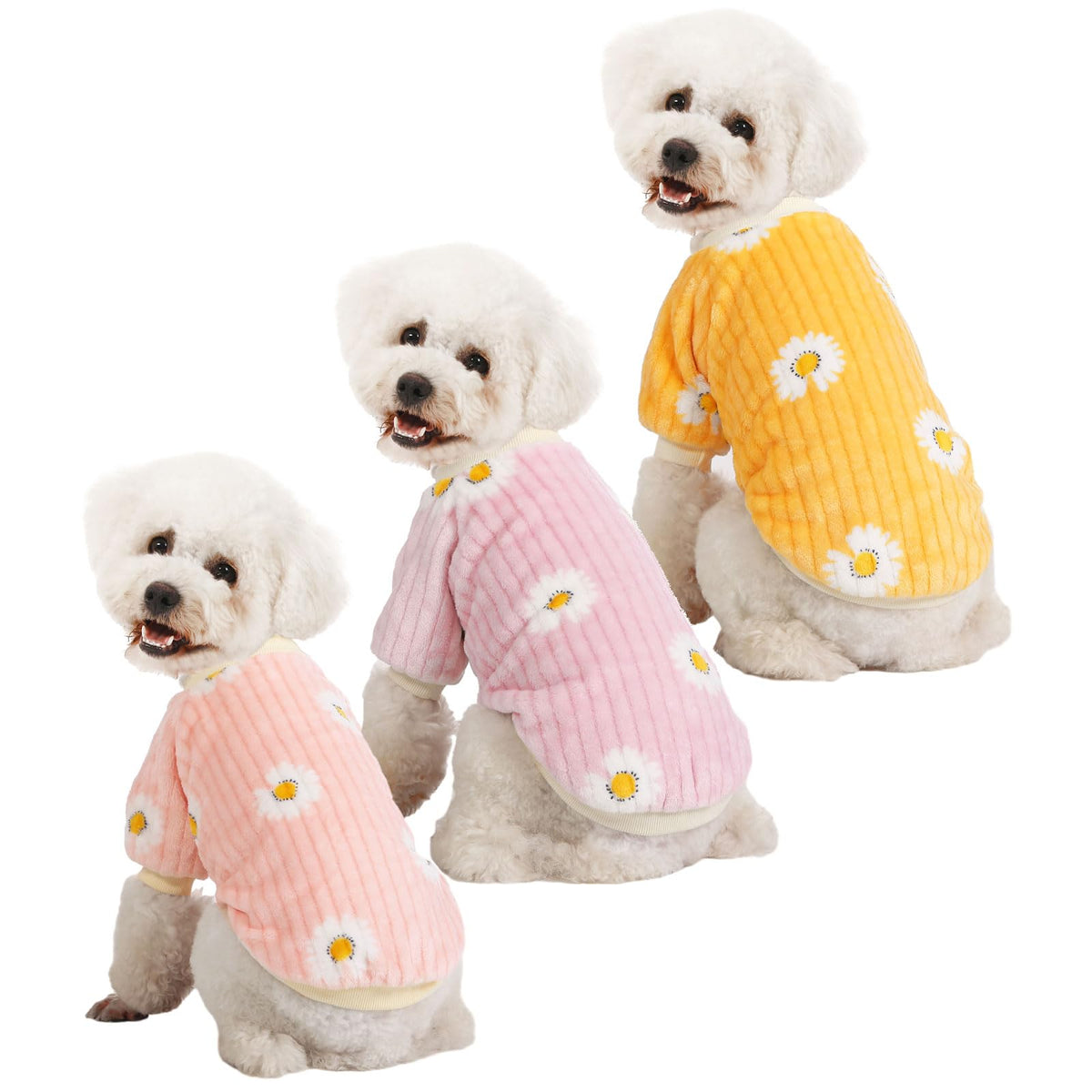 MOIRIG suéter de mascota en rosa, cómodo y cálido para paseos