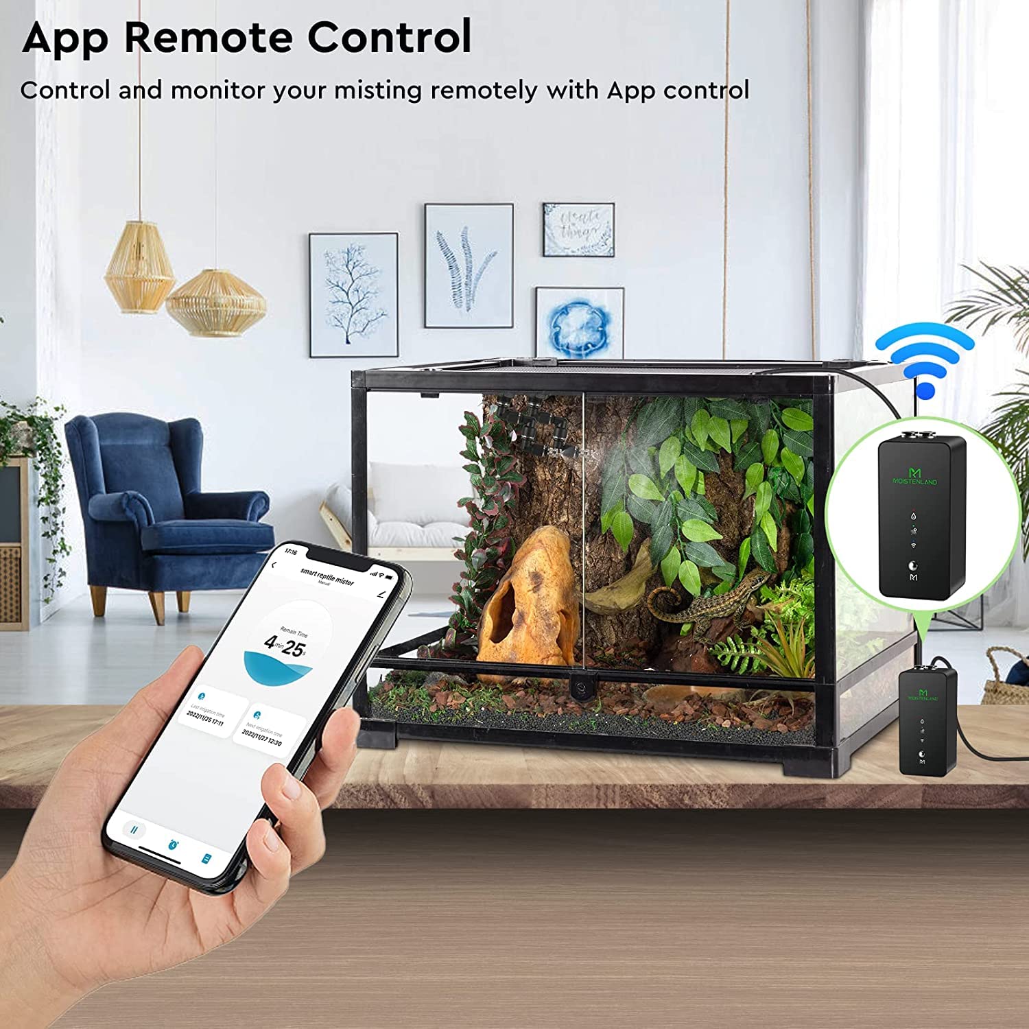 Moistenland mister wifi: instalación rápida y fácil