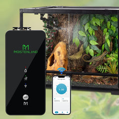 Moistenland mister wifi terrario: control remoto para humedad estable