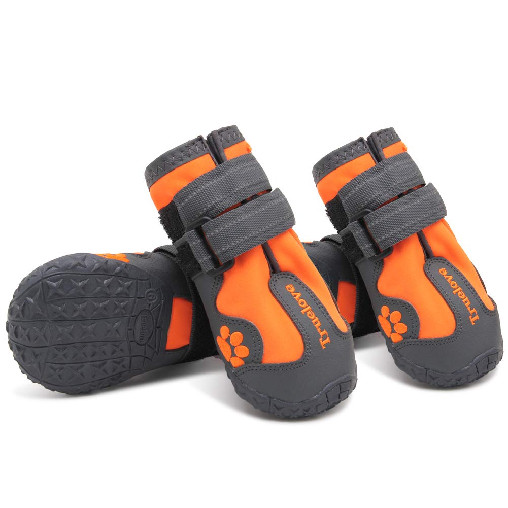 Botas MOKCCI Truelove impermeables para perro protegen patas ante lluvia y charcos.
