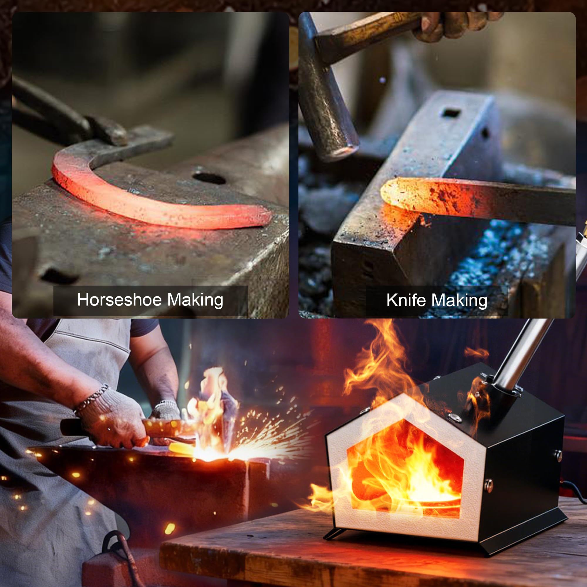 Diseño compacto Molten Masters MMasters ideal para talleres pequeños.