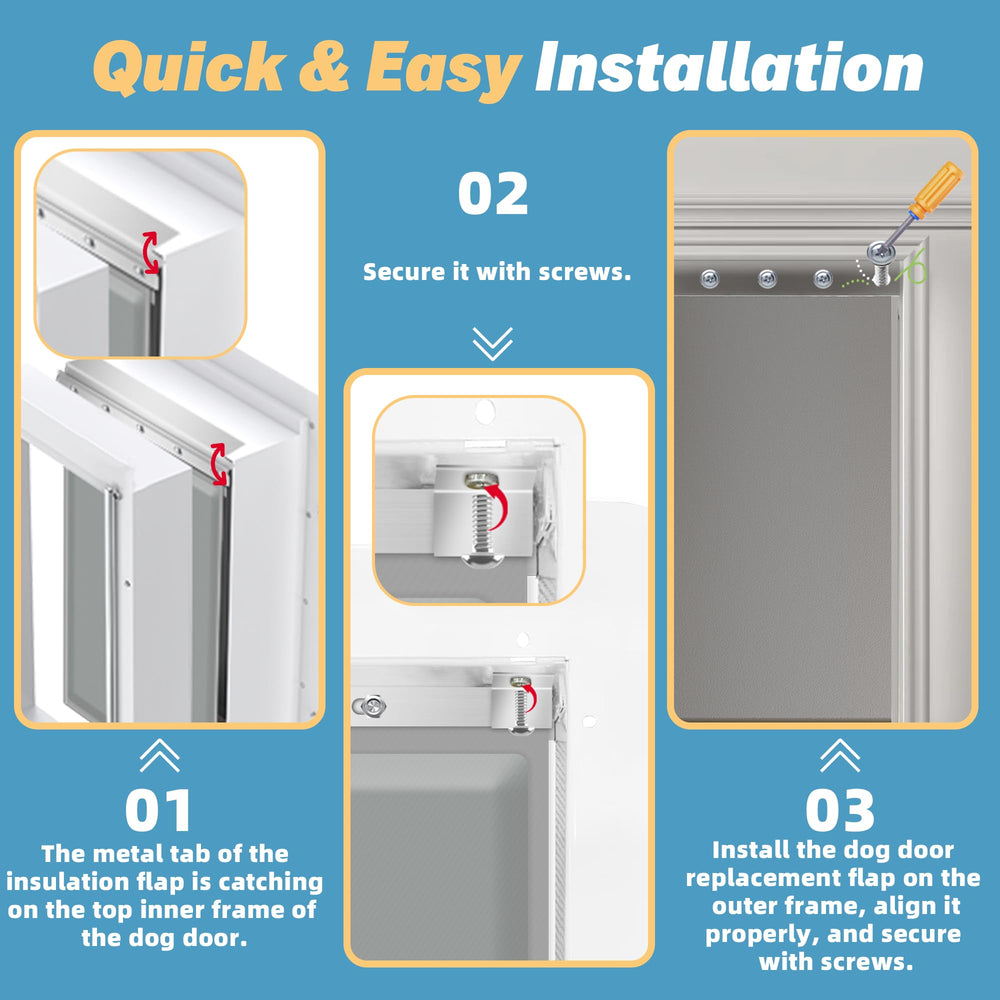 MOLYLY compatibilidad con puertas PetSafe Freedom PAC11-11038