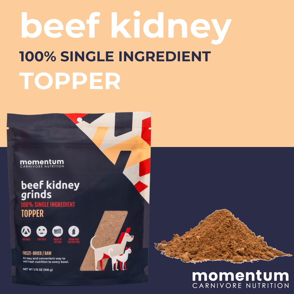 Momentum Carnivore Nutrition, presentacion de 3,75 onzas para uso diario.