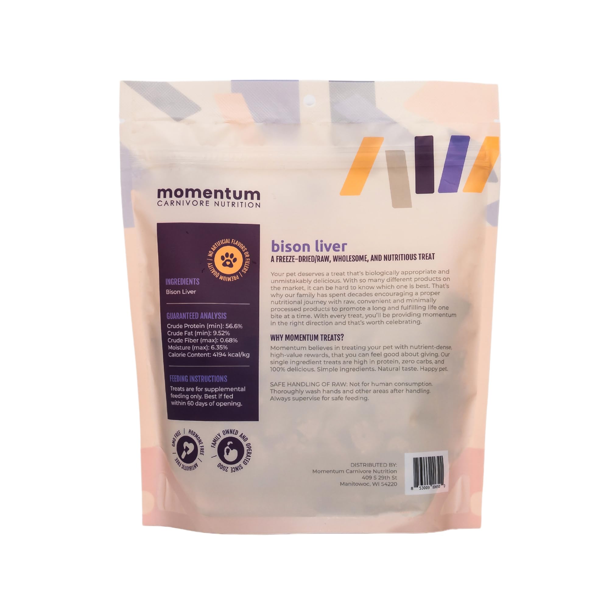 Momentum Carnivore Premio alto proteína para entrenamiento y refuerzo